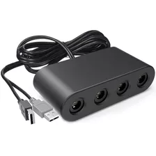 Adaptador De Controle Gamecube Para Pc/nintendo Switch/wii U, Cor Preta