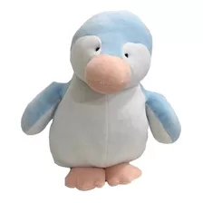 Boneco De Pelúcia Pinguim Baby Pingo Azul - Zip