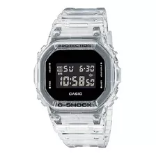 Relógio Casio G-shock Dw-5600ske-7dr Série Transparent Pack