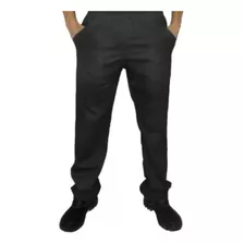 Calça De Uniforme Profissional Para Trabalho Brim Leve