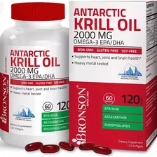 Krill Oil 1000mg 120 Pastillas U.s.a , Aceite De Krill