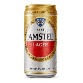 Cerveja Amstel Lager Lata 269ml