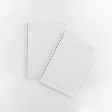 Cuadernos H. Rayadas Tam A5 Para Sublimar Sublimable Packx10