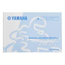 Manual Proprietário Mt 03 Abs Original Yamaha