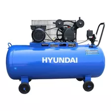 Compresor Hyundai 200 Lts 3 Hp 115psi 110v/60hz Hyac200c Color Azul Fase Eléctrica Monofásica Frecuencia 60 Hz