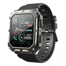 Smartwatch Militar Tático Anti-shock C20 Pro Ip68 Bt Call Caixa Preto