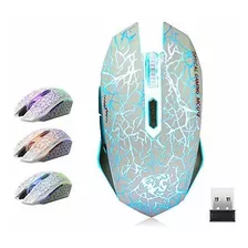 Mouse Para Juegos Vegcoo C10 Inalámbrico Recargable