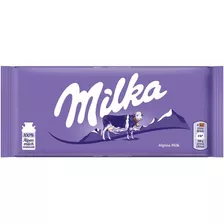 Barra De Chocolate Milka Ao Leite-100g