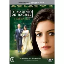 Dvd O Casamento De Rachel - Anne Hathaway - Lacrado Original