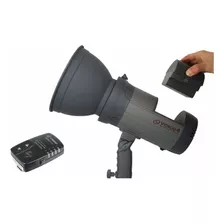 Flash Estudio A Bateria 300w Portatil + Radio Visico4