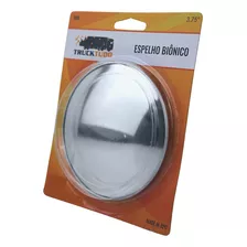 Espelho Bionico Redondo Medio 90mm Colante Base Em Aluminio 