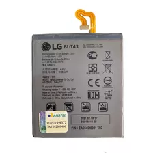 Ba-ter-ia LG G8s Thinq Lmg810eaw Bl-t43 Frete Gratis