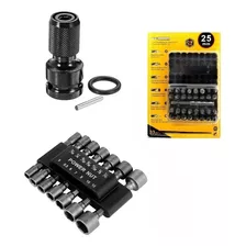 Adaptador De Impacto Para Dado 1/2 - 1/4'' Torcadora Pro