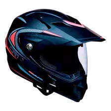 Casco Para Moto Talla L Certificado Bluetooth Rojo Cr1 Vento