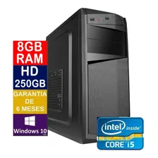 Pc Cpu Nova Intel Core I5 8gb Wifi Hdmi Promoção