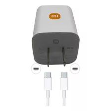 Cargador Taco Cable Tipo C Xiaomi Redmi Carga Rapida 25/67 W