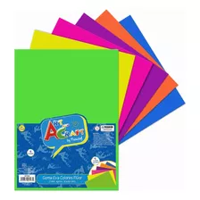 Goma Eva 20x30cm 6 Colores Fluor Art&craft