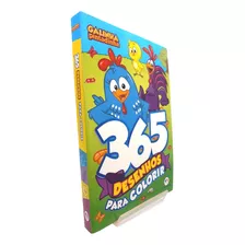 Livro Para Colorir Infantil - 365 Desenhos Galinha Pintadinha