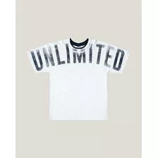 Camiseta Infantil Menino Unlimited Meia Malha Botonê Malwee