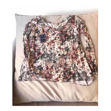 Remera Estampada Manga Larga (px) Flores Forever 21