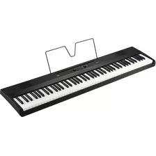 Piano Electrico Korg Liano 88 Teclas Sonidos Nautilus Usb Color Negro