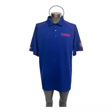 Playera Polo Majestic Mlb Béisbol Cachorros De Chicago Cubs