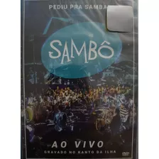 Dvd Sambô Ao Vivo No Kanto Da Ilha - Original Lacrado 