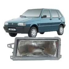 Farol De Vidro Fiat Uno 1991 A 2003 Lado Esquerdo