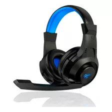 Audifono Gamer Havit H2031d Negro/azul