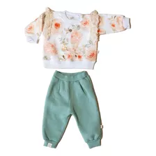 Conjunto Frizado Beba Bebe Luz De Estrellita Buzo Jogging