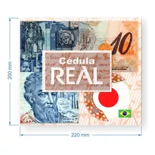 Encarte Folder Vazio Para Cédula 10 R Polímero