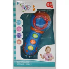 Brinquedo Infantil Microfone Som E Luz 7159