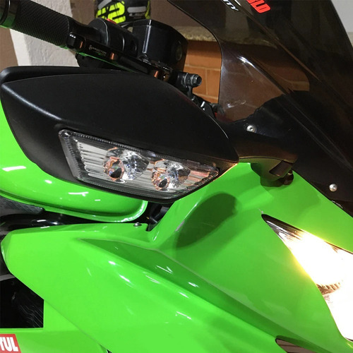 Espejo Retrovisor Led Con Giro Para Ninja Zx-6r Zx636 Zx6r Foto 4