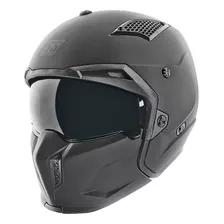 Speed And Strength Ss2400 Casco De Velocidad Solida, Negro,