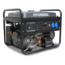 Generador Portátil Hyundai Hhy6800fe 5500w Monofásico 127v