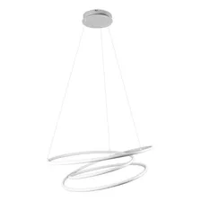 Lustre Pendente Espiral Led 88w 3m Pe Direito Duplo St1989