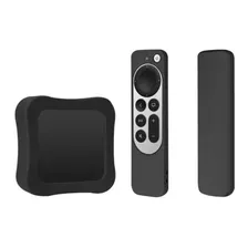 Fundas Para Control Apple Tv 4k + Funda Para Tv Box Apple