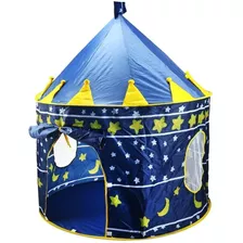 Castelinho Barraca Toca Tenda Príncipe Barraca Infantil Azul