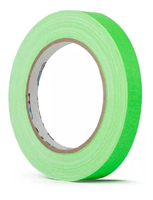 Fita Spike Tape Pro Gaff Verde Fluorescente 1,2cm X 50m