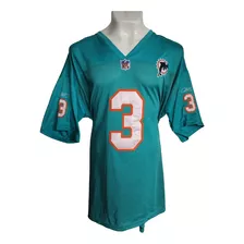 Jersey Fútbol Americano Delfines Miami Nfl Rbk Reebok Xl