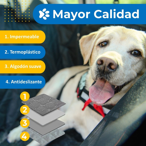 Protector Funda Cubre Asiento Auto Perros Mascotas Petpal Foto 6