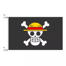 Bandera Pirata Monkey D. Luffy Calavera 150 X 90 Cm