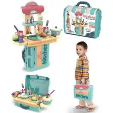 Cocina Valija Maletín Play Set Infantil Portátil