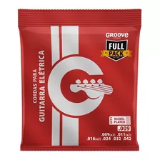 Encordoamento Groove Guitarra Fullpack 0.009 Nps 8% Gfp1