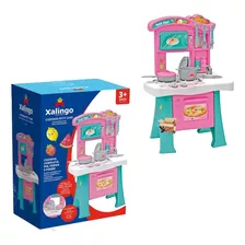 Kit Cozinha Infantil Grande Petit Chef Completa Forninho