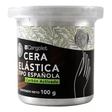 Cera Elástica Carbón Activado Cargolet 100g