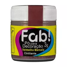 # Colorante Comestible Fab En Polvo - Rojo Marsala (1172)