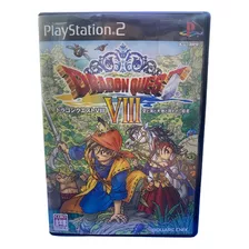 Jogo Dragon Quest Viii Original Completo Ps2 Japonês