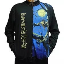 Jaqueta Wa Sport Iron Maiden Fear Of The Dark - Preto