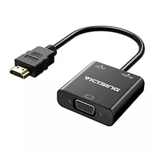 Victsing Hdmi A Vga Con Adaptador De Audio, Adaptador Hdmi 1